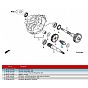 Shaft Gearbox Original HONDA For SH 300 07-10