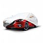 Amio Aluminium With Zip Reflective Car Cover 120G - Large (480 X 180 X 120 cm)
