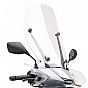 Windshield Genuine Honda Mat Coal Black Metallic 46cm SH350 2025-26