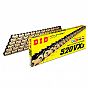 Drive chain DID X’ring gold/black 520VX3 X 118