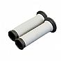 Grips RENTHAL Dual Compound for street/on-off use black-grey