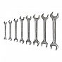 Lampa Set 8 double open end wrenches 6>22mm DIN 895