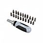 Lampa Screwdriver with bits, 21 pcs set