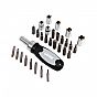 Lampa Screwdriver with bits and sockets, 30 pcs set