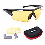 Oxford Sector Multi-Lens Sunglasses,Clear Smoke Yellow