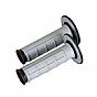 Grips RENTHAL Dual Compound for MX/ENDURO use black-grey