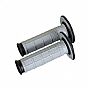 Grips RENTHAL Tapered for MX/ENDURO use black-grey