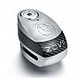 Zovii ZD10 Alarm Disc Brake Lock Silver - Carbon