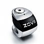 Κλειδαριά Δισκοφρένου Zovii ZS6 Με Συναγερμό Ασημί