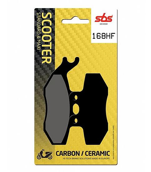 Σετ Τακάκια Εμπρός SBS 168HF FA194 SCOOTER 50-124CCM