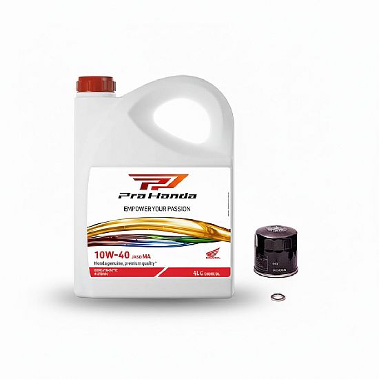 Service packet 3 Oils, Oil filter genuine & wosser oil cap for XLV1000 VARADERO 03-10