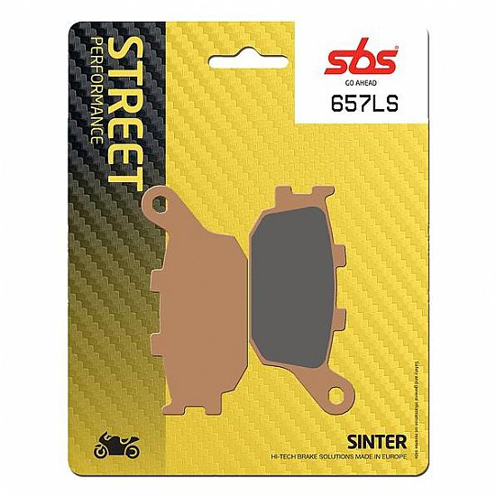 Motorcycle Brake pads SBS 657LS FA174 RR