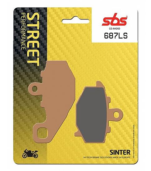 Τακάκια μοτοσυκλετών SBS 687LS FA192 RR