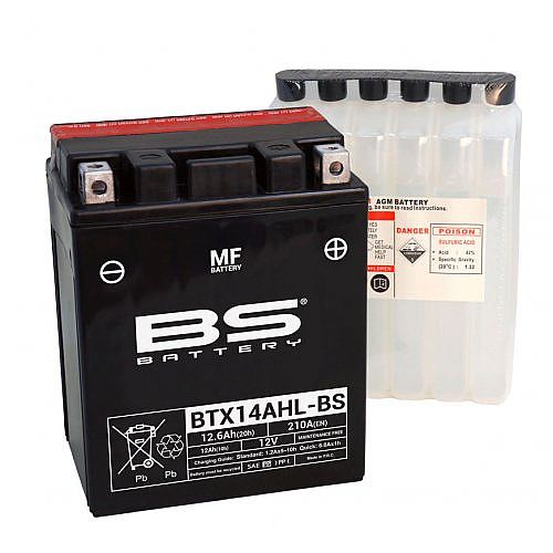 BS Battery BTX14AHL-BS 12 Ah