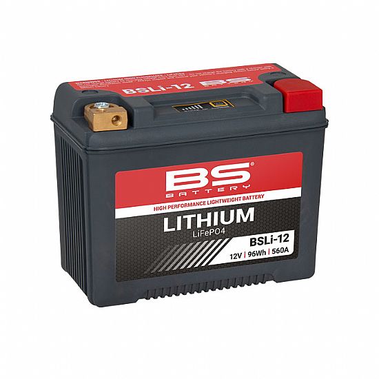 Μπαταρία Λιθίου BS Battery BSLI-12 12V 96Wh 560 CCA