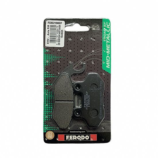 Ferodo Eco Friction Pads SYM CITYCOM/HD/SYMPHONY