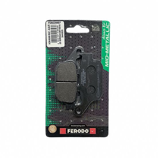 Πίσω Τακάκια Ferodo Eco Friction Οργανικά FDB2258EF Honda XADV 750