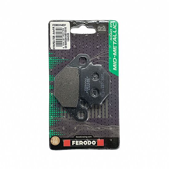 Ferodo Eco Friction Front Pads Kawasaki KLE 250
