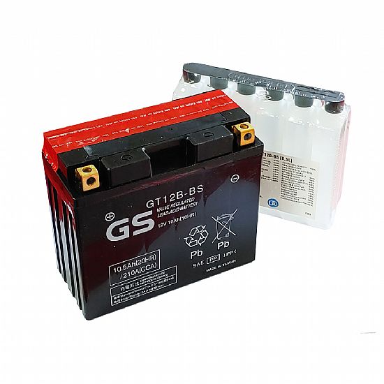 Μπαταρία GS AGM GT12B-BS(YT12B-BS) 12V 10Ah