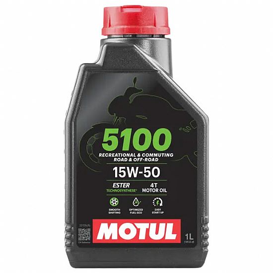 Oil for motorcycle MOTUL 5100 15W-50 MA2 1L