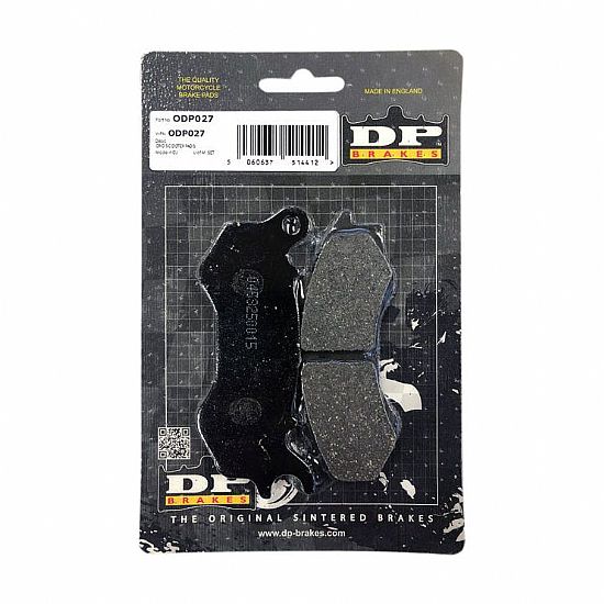 Front Brake Pads DP Brakes Organic ODP027