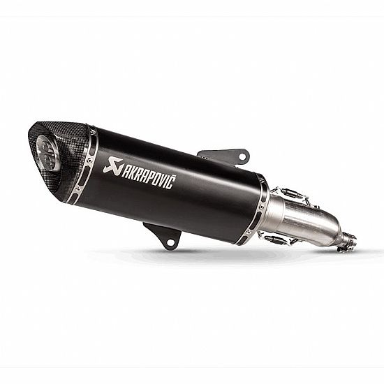 Akrapovic Slip-On Black Honda ADV 350