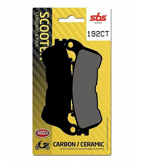 Motorcycle Brake pads SBS 192CT FA388 MAXI SCOOTER 125-249CCM