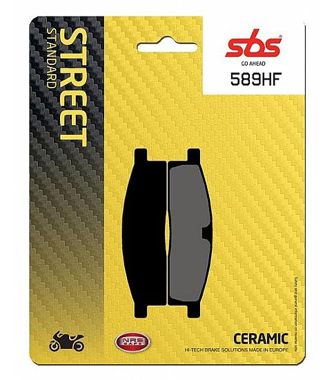 Τακάκια μοτοσυκλετών SBS 589HF FA119 STD FR/RR