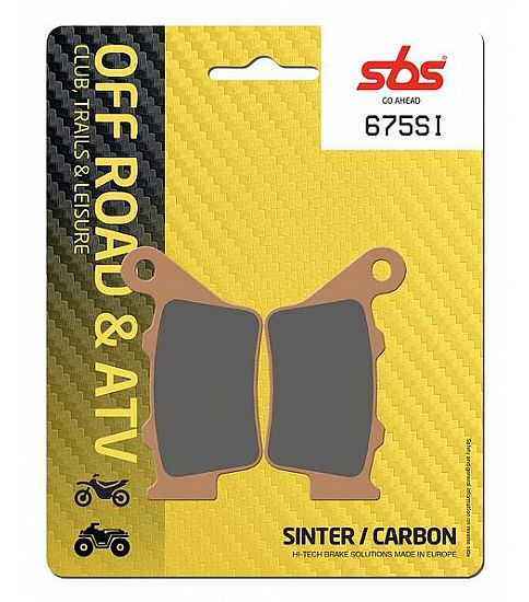 Τακάκια μοτοσυκλετών SBS 675SI FA208 MX ATV