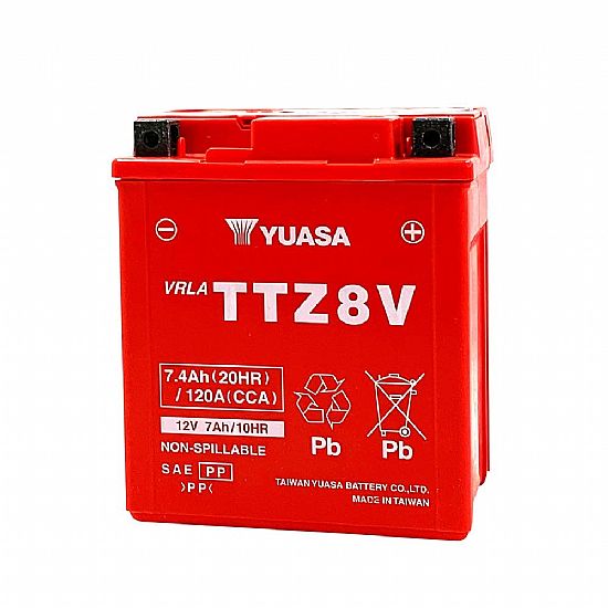 Μπαταρία YUASA TTZ8V ( YTZ8V ) 7.4Ah VRLA