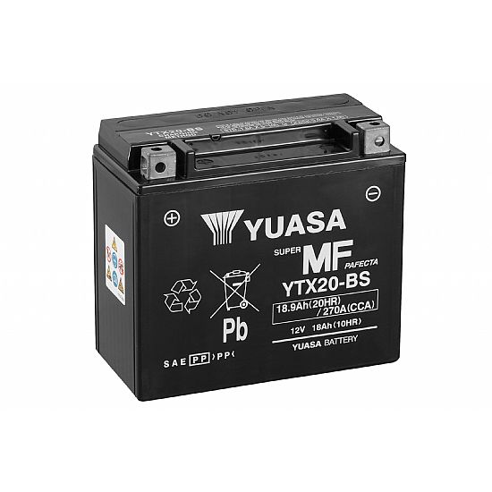 Μπαταρία μοτοσυκλέτας YUASA YTX20-BS