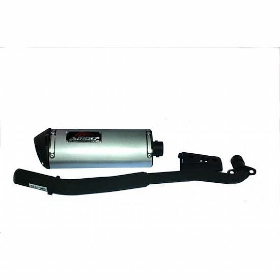 APIDO racing silver exhaust Yamaha Crypton-R 115