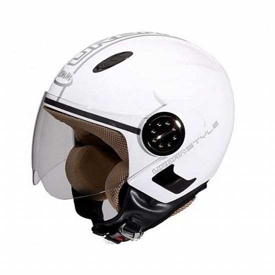 Beon motorcycle helmet B-200 in white