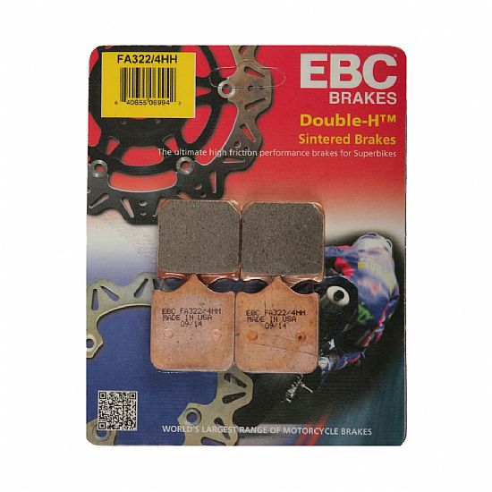 Σετ Μεταλλικά Τακάκια Εμπρός EBC FA322/4HH