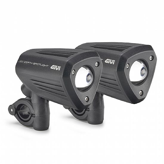 Σετ Προβολάκια GIVI S312 LED Αλουμινίου Μαύρα