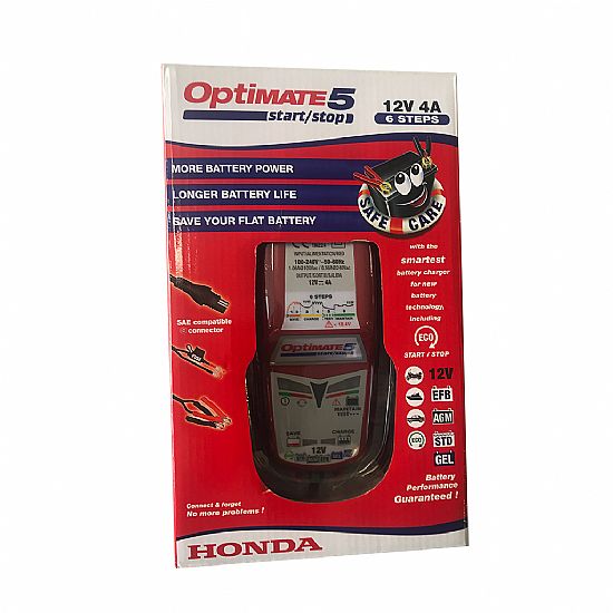 Φορτιστής Μπαταρίας Γνήσιος HONDA Optimate 5 4A