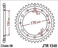 Rear sprocket JT R1340 43 Teeth