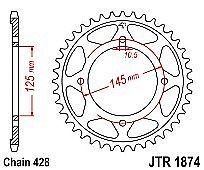 Rear sprocket JT JTR1874 59 Teeth