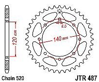 Rear sprocket JT JTR487 46 Teeth