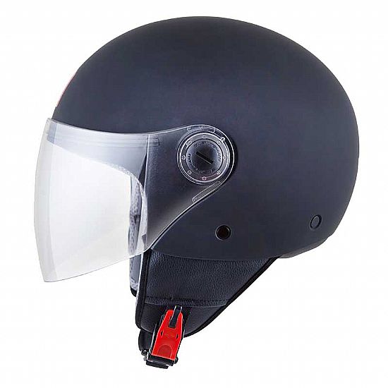 Κράνος Jet Μοτοσυκλέτας MT Helmets Street Μαύρο Ματ