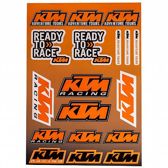 Αυτοκόλλητα KTM Καρτέλα