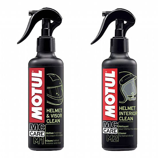 MOTUL Σετ Καθαριστικό Κράνους Μ1 και Μ2