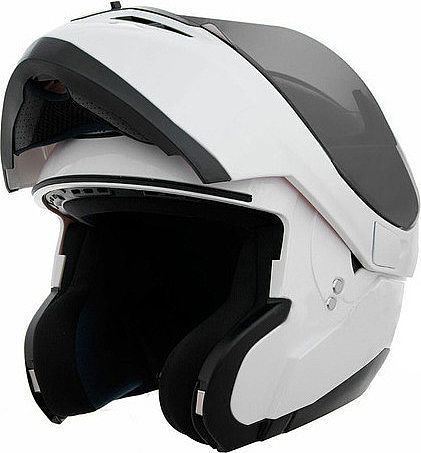 Flip Up MT Helmets Optimus SV White