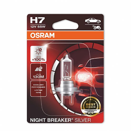 Osram Night Breaker Silver H7 12V 55W