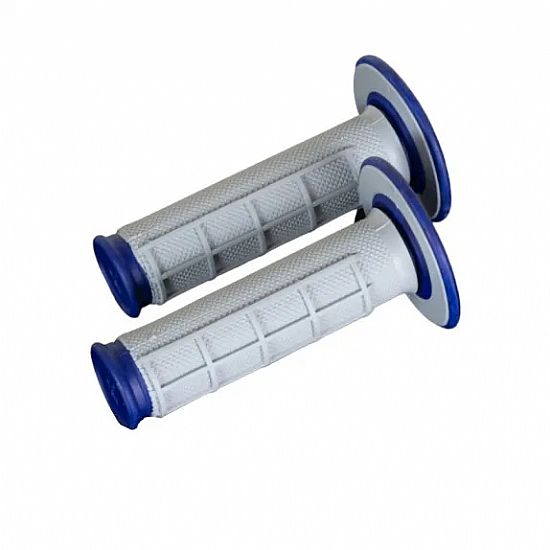 Grips RENTHAL Dual Compound for MX/ENDURO use blue-grey