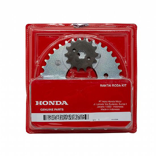 Genuine Honda Set Sprockets-Chain GTR 150