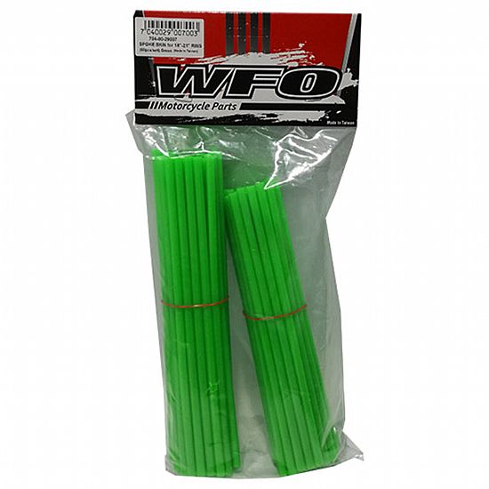 WFO Spoke Skins Green