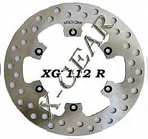 Δισκόπλακα πίσω X-GEAR APRILIA MX 50 03-05 / APRILIA PEGASO 650 91-05