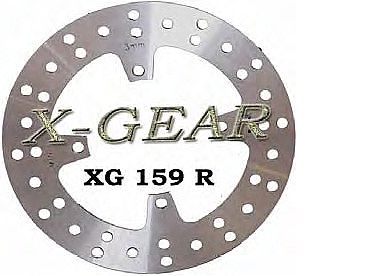 Δισκόπλακα πίσω X-GEAR HONDA CR 80 R 96-07 /HONDA CRF 150 07-09