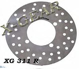 Δισκόπλακα πίσω X-GEAR SUZUKI GSX 250 R '88-'89